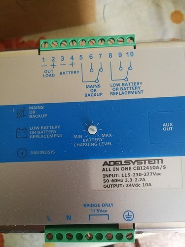 Adel system cbi2410a ups - adel,