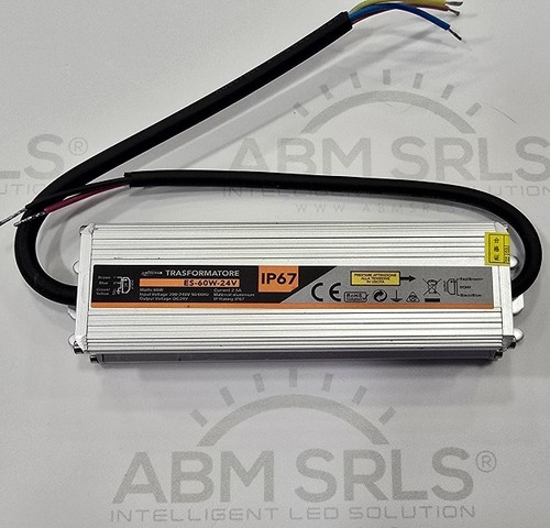 Alimentatore ip67 60w 24v - ip67, dc