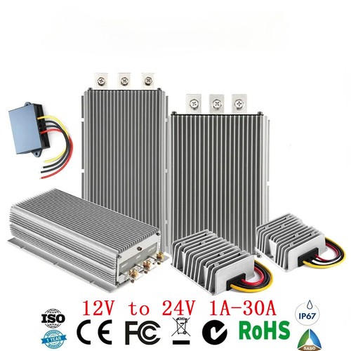 12v 24v 30a step up - 24v, 1a-30a