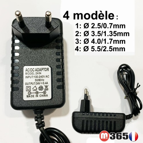 24v 400ma chargeur - 0.4a,